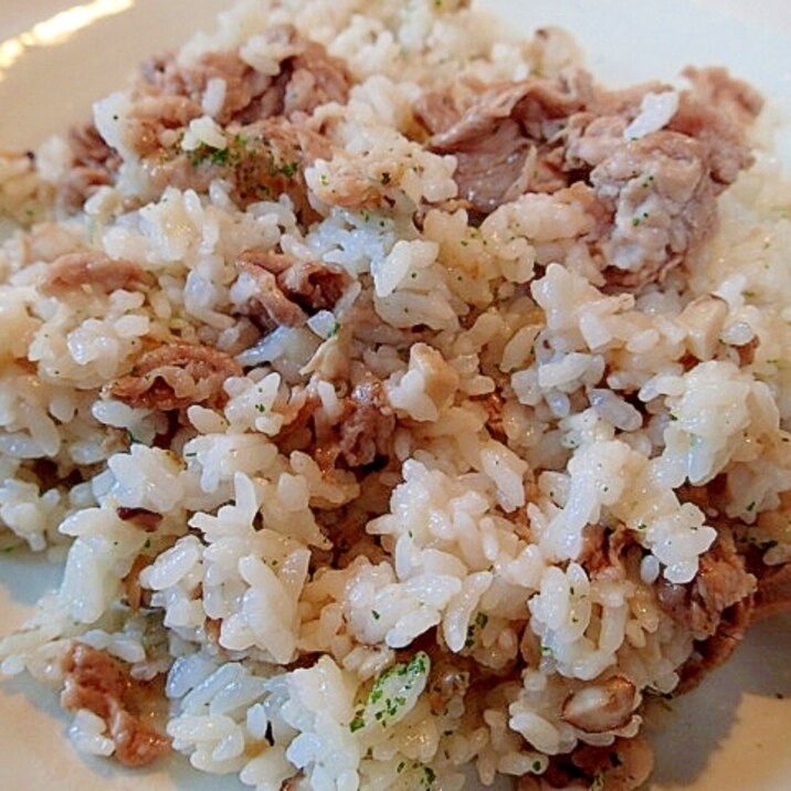 ❤山椒の香りの豚椎茸チャーハン❤